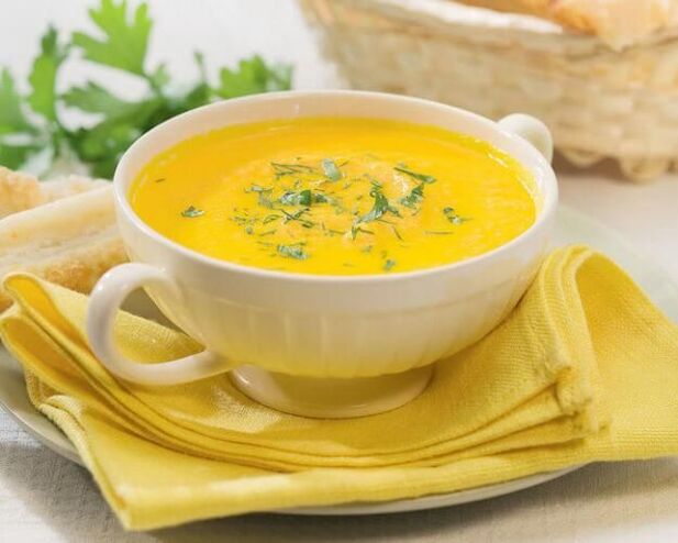 menu during gout exacerbation