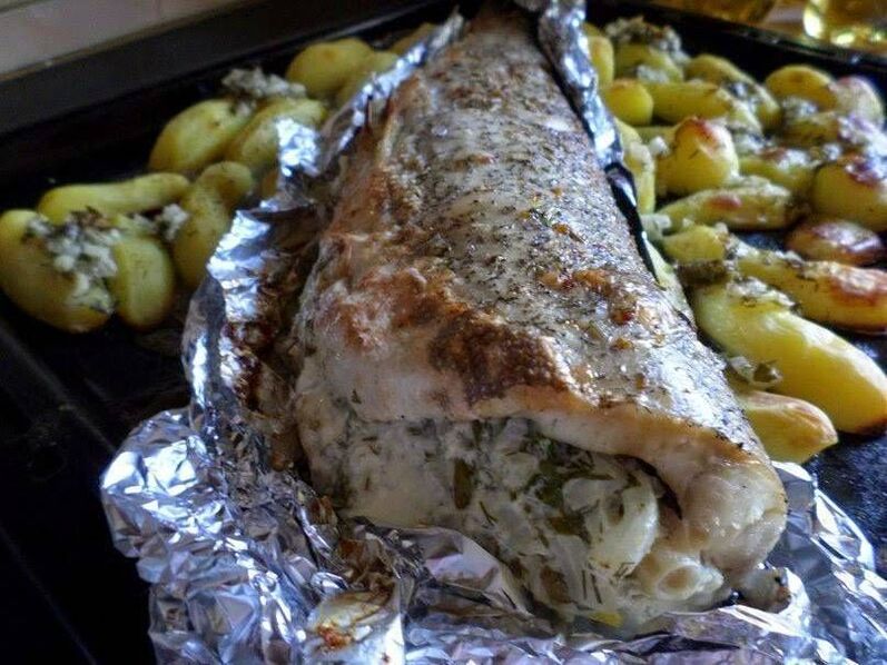 fried fish with inflammation of the pancreas