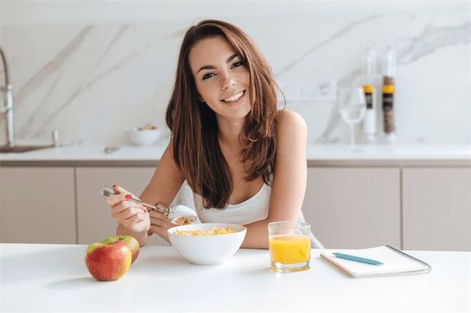 Breakfast helps you lose weight