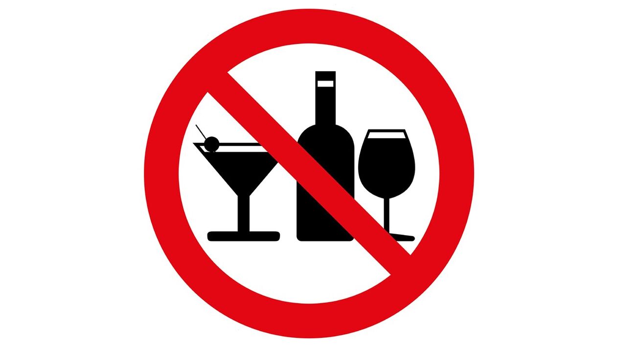 Drinking alcoholic beverages is prohibited on the Dukan diet